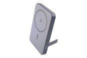 Powerbank - Deltaco power bank - with stand wireless Qi2 magnet - Li-pol - USB-C - 22.5 watt - 5 Ah - PB-Q1008