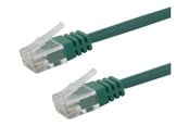 Netværkskabel - Deltaco patch cable - 30 cm - green - Grøn - TP-603G-SLIM
