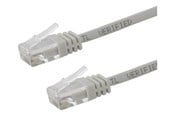 Netværkskabel - Deltaco patch cable - 50 cm - grey - Grå - TP-605-SLIM