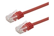Netværkskabel - Deltaco patch cable - 7 m - red - Rød - TP-67R-SLIM