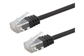 Netværkskabel - Deltaco patch cable - 20 m - black - Sort - TP-620S-SLIM