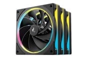 Kabinet Køler - DeepCool FL12R SE 3IN1 - Kabinet køler - 120mm - Sort - R-FL12RSE-BKAPN3-G
