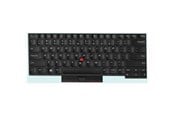 Tastatur - Lenovo - notebook replacement keyboard - QWERTZ - German - black Input Device - Bærbar tastatur - til udskiftning - Tysk - Sort - KEYBOARD-T490-DE