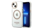 Mobil - Covers & Cases - GUESS GUHMP13MHTRMD iPhone 13 6.1 "gold / gold hard case Metal Outline Magsafe - 3666339057145