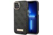 Mobil - Covers & Cases - GUESS GUHMP14MU4GPRK iPhone 14 Plus 6.7 "black / black hard case 4G Logo Plate MagSafe - 3666339069872
