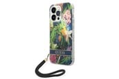 Mobil - Covers & Cases - GUESS GUOHCP14LHFLSB iPhone 14 Pro 6.1 "blue / blue hardcase Flower Strap - 3666339093976