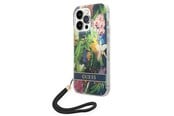 Mobil - Covers & Cases - GUESS GUOHCP14XHFLSB iPhone 14 Pro Max 6.7 "blue / blue hardcase Flower Strap - 3666339093983