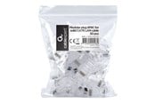 Netværkskabel - Gembird Cablexpert network connector - Transparent - LC-8P8C-002/50