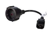 Strømkabel (ekstern) - Akyga Pro Series - power extension cable - CEE 7/4 to IEC 60320 C14 - 15 cm - AK-PC-10A