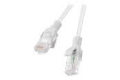 Netværkskabel - Lanberg patch cable - 1.5 m - grey RAL 7035 - Grå - PCU6-20CC-0150-S
