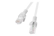 Netværkskabel - Lanberg patch cable - 50 cm - grey RAL 7035 - Grå - PCF5-10CC-0050-S