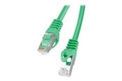 Netværkskabel - Lanberg patch cable - 25 cm - green RAL 6024 - Grøn - PCF6-10CC-0025-G