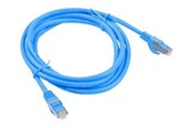 Netværkskabel - Lanberg patch cable - 50 cm - blue RAL 5012 - Blå - PCF6-10CC-0050-B