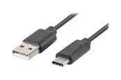 USB kabel - Lanberg - USB-C cable - USB-C to USB Type A - 1.8 m - CA-USBO-31CU-0018-BK