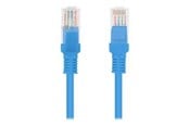 Netværkskabel - Lanberg patch cable - 5 m - blue RAL 5012 - Blå - PCU6-10CC-0500-B