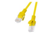 Netværkskabel - Lanberg patch cable - 2 m - yellow RAL 1016 - Gul - PCU6-10CC-0200-Y