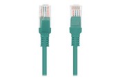 Netværkskabel - Lanberg patch cable - 50 cm - green RAL 6024 - Grøn - PCU6-10CC-0050-G