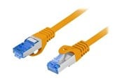 Netværkskabel - Lanberg patch cable - 50 cm - orange RAL 1028 - Orange - PCF6A-10CC-0050-O