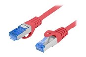 Netværkskabel - Lanberg patch cable - 1.5 m - red RAL 3017 - Blå - PCF6A-10CC-0150-R