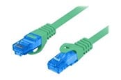 Netværkskabel - Lanberg patch cable - 1.5 m - green RAL 6024 - Grøn - PCF6A-10CC-0150-G