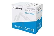 Netværkskabel - Lanberg bulk cable - 305 m - grey RAL 7035 - Grå - LCS5-11CU-0305-S