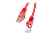 Netværkskabel - Lanberg patch cable - 1 m - red RAL 3017 - Rød - PCF6-10CC-0100-R