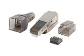 Netværkskabel - Lanberg network connector - silver - Sølv - PLSA-6000TL