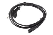 Strømkabel (intern) - Lanberg - power cable - Europlug to power IEC 60320 C7 - 3 m - CA-C7CA-11CC-0030-BK