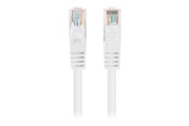 Netværkskabel - Lanberg patch cable - 25 cm - white - Hvid - PCU5-20CC-0025-W