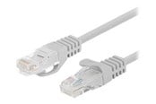Netværkskabel - Lanberg patch cable - 7.5 m - grey RAL7035 - Grå - PCU5-10CC-0750-S