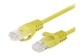 Netværkskabel - Lanberg patch cable - 7.5 m - yellow RAL 1016 - Gul - PCU6-10CC-0750-Y