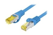 Netværkskabel - Lanberg patch cable - 50 cm - blue RAL 5012 - Blå - PCF6A-10CU-0050-B