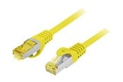 Netværkskabel - Lanberg patch cable - 50 cm - yellow RAL 1016 - Gul - PCF6A-10CU-0050-Y
