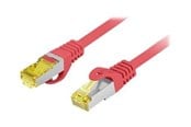 Netværkskabel - Lanberg patch cable - 1 m - red RAL 3017 - Rød - PCF6A-10CU-0100-R