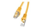 Netværkskabel - Lanberg patch cable - 2 m - yellow RAL 1016 - Gul - PCF6A-10CU-0200-Y