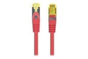 Netværkskabel - Lanberg patch cable - 2 m - red RAL 3017 - Rød - PCF6A-10CU-0200-R
