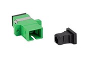 Netværkskabel - Lanberg network coupler - green - Grøn - FA-SCAP-SS01-2501-BK