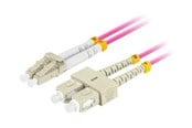 Netværkskabel - Lanberg patch cable - 50 cm - violet purple - Lilla - FO-LUSU-MD41-0005-VT