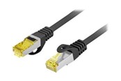 Netværkskabel - Lanberg patch cable - 5 m - black - Sort - PCF6A-10CU-0500-BK