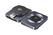Mobil - Adaptere & Opladere - Unitek P1300A charging station - 3-in-1 foldable Qi2 - 15 watt - P1300AGY01