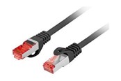 Netværkskabel - Lanberg patch cable - 15 m - black - Sort - PCF6-10CU-1500-BK