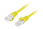 Netværkskabel - Lanberg patch cable - 1 m - yellow - Gul - PCU6-10CU-0100-Y