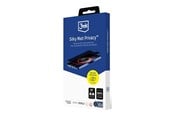 Mobil - Beskyttelsesglas - 3mk Silky Matt Privacy - screen protector for mobile phone - 5903108675123