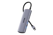 USB hub - Unitek uHUB Q4 - hub - 4-in-1 10Gbps - 4 ports USB hub - 4 ports - Grå - H1112DGY01