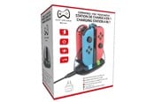 Spil tilbehør - Deep Explorer 4-in-1 Joy-Con Charging Station - Oplader - Nintendo Switch - 726529602975
