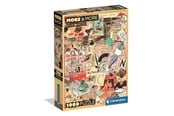Puslespil - Clementoni Puzzle More Is More - Books&Writing 1000 pieces 2D Puslespil - 37074