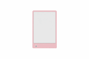 Kreativt Legetøj - Lalarma Sketch lightpad- rose - LA201