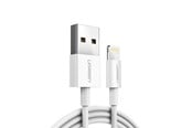 USB kabel - UGREEN US155 USB-A / Lightning MFi 2.4A cable - 1m - white - 20728