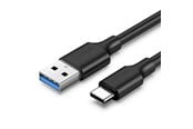 USB kabel - UGREEN US184 USB-A 3.0 / USB-C 3A cable - 1m - Black - 20882