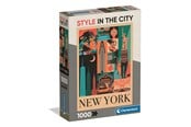Puslespil - Clementoni Puzzle Style in the City New York - Compact Box 1000 pieces 2D Puslespil - 37116